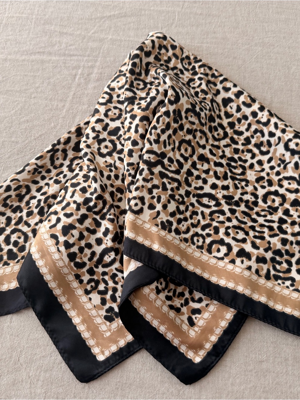 Leopard Print Scarf